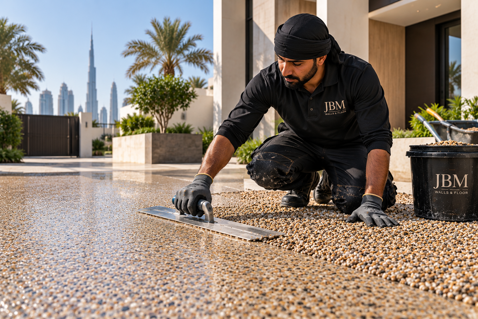 Resin bound surfaces by JBM Walls and Floors
